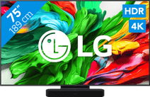 LG 75 inches QNED86 evo 4K (2025) + Sonos Beam Gen2 Black TV with Sonos soundbar