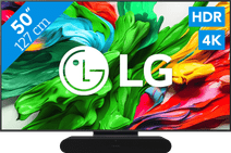 LG 50 inches QNED86 evo 4K (2025) + Sonos Ray Black TV with Sonos soundbar