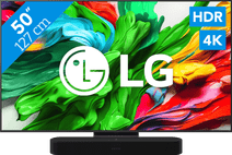 LG 50 inches QNED86 evo 4K (2025) + Sonos Beam Gen2 Black 50-inch TV