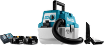 Makita DVC750LZX1 5,0 Ah Accu (2x) Starterspakket Bouwstofzuiger kopen?