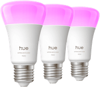 Philips Hue White and Color E27 1100lm 3-pack Smart lamp