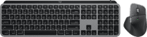 Logitech MX Master 4 pour Mac Noir Sidéral + Logitech MX Keys S pour Mac AZERTY Noir Souris Bluetooth ergonomique