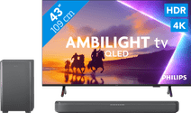 Philips Ambilight 43 inches PUS8500 QLED 4K (2025) + Philips TAB5309 Philips 43-inch television