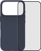 BlueBuilt Protective Back Cover with MagSafe iPhone 17 Pro Blue + iPhone 17 Pro Screen Protector Glass Phone case promotion