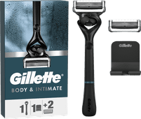 Gillette Body & Intimate + 2 recharges de rasoir Lame de rasoir Gillette