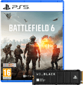 Battlefield 6 PS5 + WD Black SN850P 4 To Dissipateur Thermique NVMe SSD 