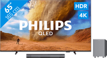 Philips 65" PUS7800 QLED 4K (2025) + Philips TAB6100 TV QLED de grande taille