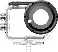 Insta360 GO Ultra Dive Case Onderwaterbehuizingen voor action camera