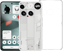Nothing Phone (3) 256GB Wit 5G + Just in Case Back Cover Transparant Android smartphone