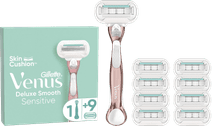 Gillette Venus Deluxe Smooth Sensitive + 9 Replacement Blades Venus shaver blade