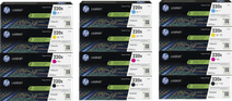 HP 220X LaserJet Toner Pack Combiné (3 Pièces) Toner HP
