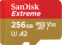SanDisk microSDXC Extreme 256GB 130MB/s MicroSD Express card