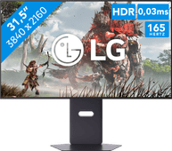 LG UltraGear OLED 32GX850A-B Monitor met pivot functie
