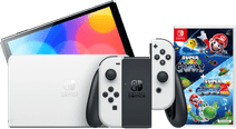 Nintendo Switch OLED Wit + Super Mario Galaxy 1+2 Nintendo Switch