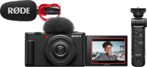 Sony ZV-1F Vlogkit Camera voor beginners
