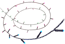 WiZ Slimme Lichtslinger - 20 meter - 160 LED WiZ smart lamp