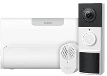 TP-Link Tapo D210 Smart Video Doorbell + H500 Smart HomeBase Wired doorbell