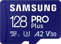 Samsung MicroSDXC PRO Plus 128 Go 130 Mo/s Carte Micro SD pour action-cams