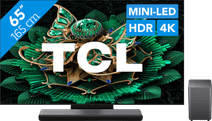 TCL 65" QD Mini-led C71K 4K (2025) + TCL S55H 2.1 Soundbar Tv voor sport kijken