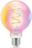 WiZ Globe Filament - White and Colored Light - E27 - Transparent WiZ LED light