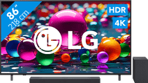 LG 86" 4K Smart UA75 + LG DSC9S Smart TV 4K LG