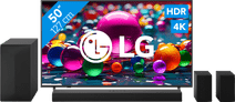 LG 50" 4K Smart UA75 + LG DS60TR LG tv en soundbar bundel