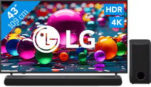 LG 43" 4K Smart UA75 + LG DS77TY Smart TV 4K LG