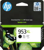 HP 953XL Cartridge Zwart Originele HP cartridge