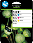 HP 934 Cartridge Zwart + HP 935 Cartridge Combo Pack  HP inkt patroon