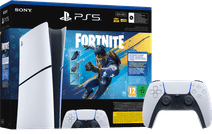 PlayStation 5 Slim Digital Edition Fortnite bundel + Extra Controller Wit PlayStation 5 Pro of Slim