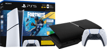 PlayStation 5 Slim Digital Edition + Fortnite Bundle + Covers Black + Extra Controller White Buy console?