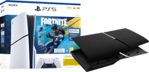 PlayStation 5 Slim Disc Edition Fortnite bundel + Covers Zwart Console kopen?