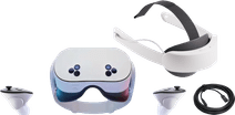 Meta Quest 3S 256GB + BlueBuilt PC Link Cable + Elite Strap met batterij Meta (Oculus) VR bril