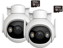 Imou Cruiser 2 3K Lot de 2 Caméra IP avec stockage sur PC