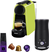 De'Longhi Nespresso Essenza Mini EN85.L + Pierre Milk Frother Nespresso machine with a small water tank