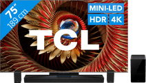 TCL 75" QD Mini-LED C81K 4K (2025) + TCL Q85H PRO TV mini-LED