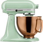 KitchenAid Artisan Mixer 5KSM125EPT Green + Design Mixing Bowl Copper Stand mixer for small to medium-sized preparations