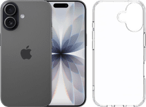 Apple iPhone 17 256GB Wit + BlueBuilt Protective Back Cover Transparant De winkelvoorraad in onze winkel in Zaventem