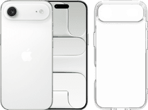 Apple iPhone Air 256 Go Blanc + BlueBuilt Protective Back Cover Transparent GSM