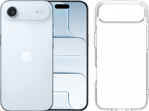 Apple iPhone Air 1TB Blauw + BlueBuilt Protective Back Cover Transparant Smartphone, tablet en slimme horloge in de aanbieding