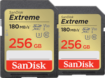SanDisk SDXC Extreme 256GB 130MB/s DuoPack 256GB kaart