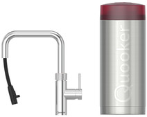 Quooker COMBI + Quooker Flex Square Chrome 