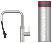 Quooker PRO3 & Quooker Flex Square Acier Inoxydable Quooker