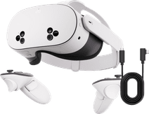 Meta Quest 3S 128 Go Reconditionné + BlueBuilt PC Câble Link Casque VR