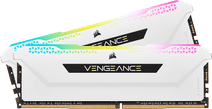CORSAIR Vengeance RGB PRO SL Wit 32GB (2x16GB) DDR4 DIMM 3200MHz C16 XMP Corsair Vengeance ram geheugen