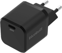 BlueBuilt Power Delivery Oplader met Usb C Poort 65W Zwart BlueBuilt tablet oplader