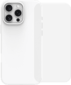 BlueBuilt Back Cover iPhone 16 Pro Max Wit + Screenprotector Glas Back cover