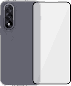 BlueBuilt OnePlus Nord 5 Back Cover Transparant + Screenprotector Glas Back cover