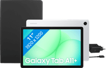 Samsung Galaxy Tab A11 Plus 11 Pouces 128 Go Wifi Argent + Pack d'Accessoires de Base Offre combinée tablette pour enfants