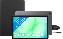 Samsung Galaxy Tab A11 Plus 11 inch 128GB Wifi + 5G Grijs + Basis accessoirepakket Middelgrote tablet